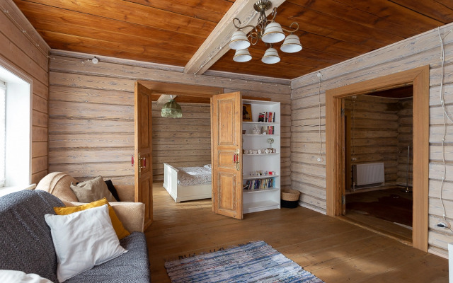 Частный дом с русской печью и баней