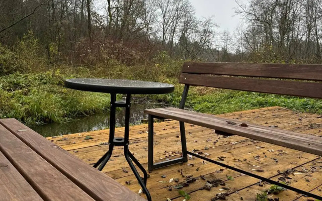 Частный Дом Барнхаус №2 на 10 гостей, с дровяной баней и горячим чаном