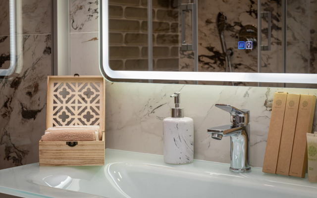 Апартаменты «Голубика, комфорт» в районе ВДНХ «Эстет Апарт»