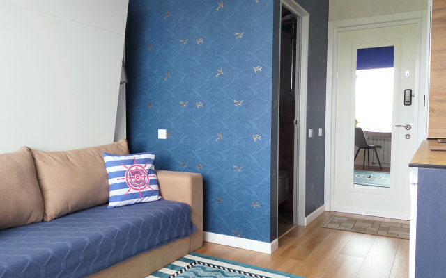 Апартаменты Двухместная студия с кухней Волна