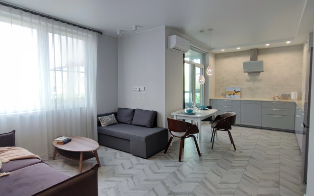 Yevrodvushka Apartamenty U Ekspoforuma Flat