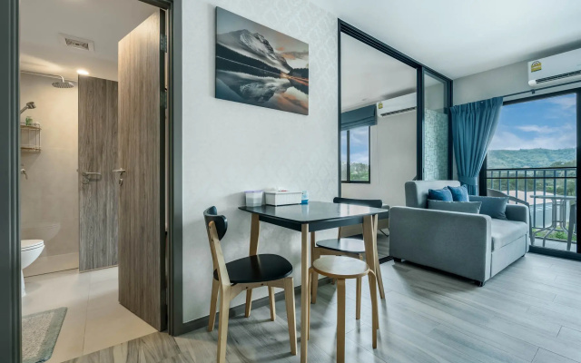 Апартаменты Cozy Studio Apartment at Naiyang Beach G507