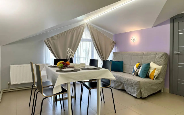 Апартаменты №11 Семейный Люкс на мансардном этаже