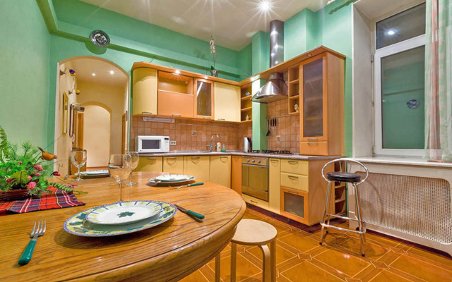 Апартаменты с балконом в самом центре города