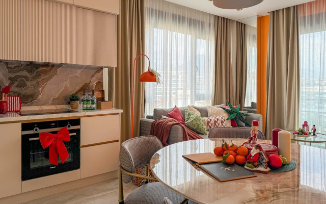 Апартаменты 1+1 Qoople Excellence С49 на 1 линии моря