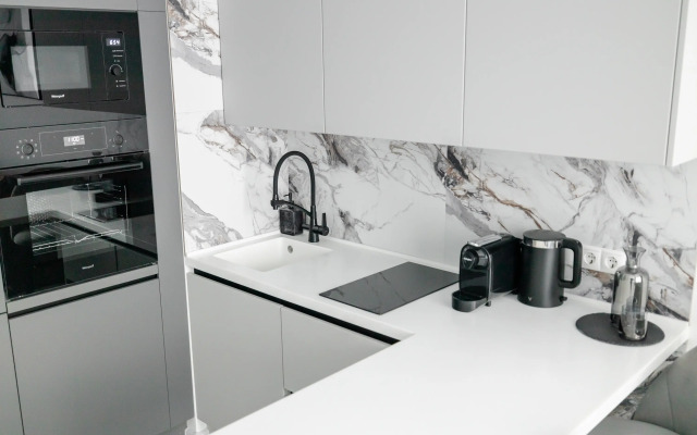 Апартаменты Двухкомнатные Cotton Flatport рядом с Москва-Сити