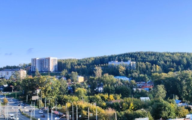 Апартаменты просторные у Аквапарка с видом на Уральские горы