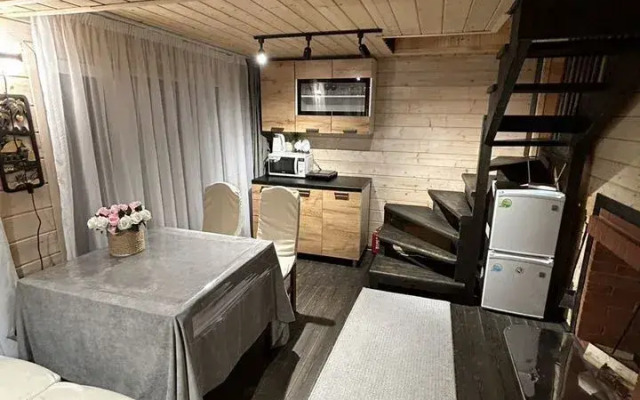 S russkoy baney na drovax Private house
