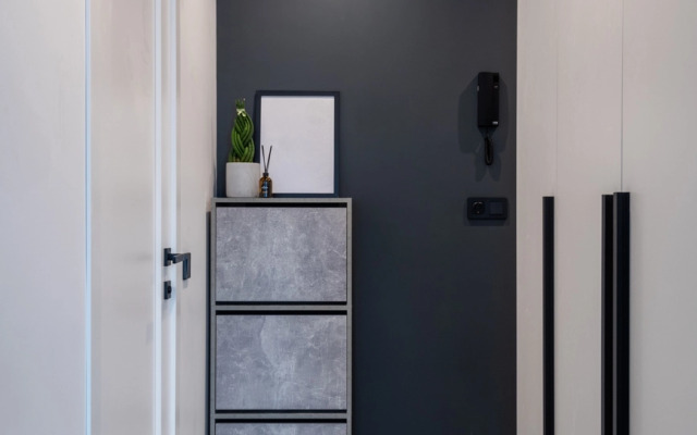 Квартира Студия серая