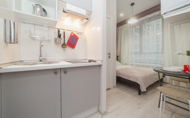 Апартаменты студия на Серебрякова