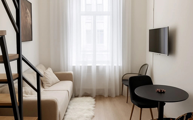 Апартаменты двухуровневые на Тверской