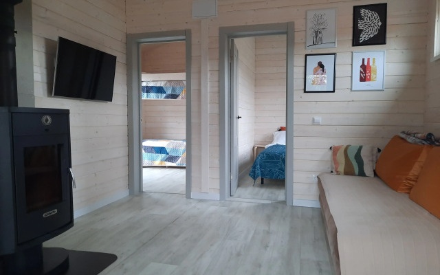 Частный дом с камином у Выборга Марьин парк