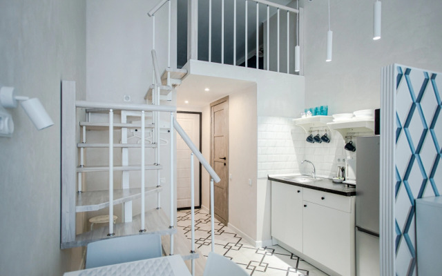 Two-Level Studio Vivaldi ElenaSweetHome Near Tts Moskva and Sadovod