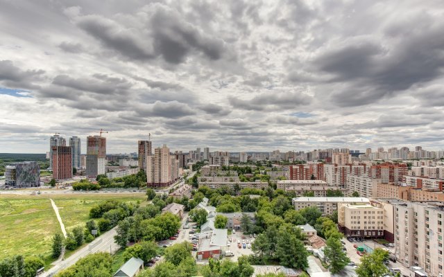 Апартаменты с панорамным видом  АК Огни Екатеринбурга