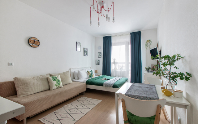 Квартира с балконом Piter Apartments у Московского проспекта