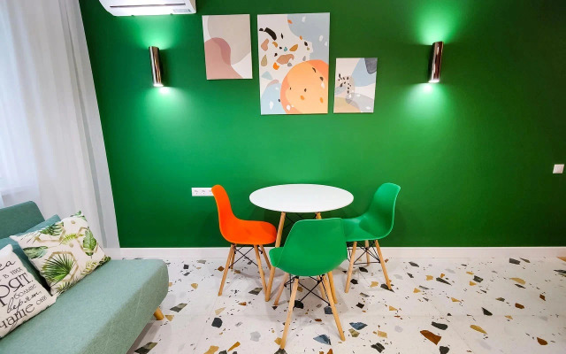 Квартира 411 Дизайн Тропик Жк Изумрудный Город