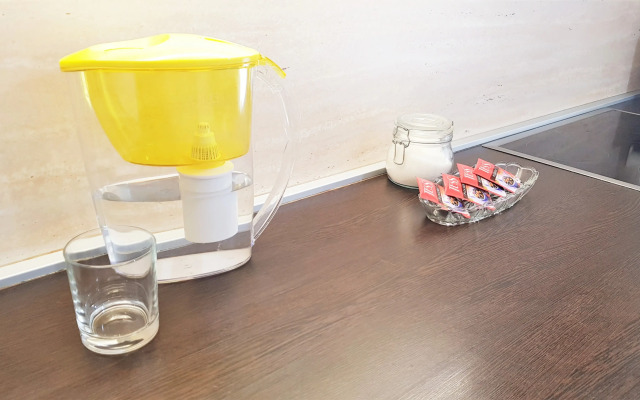 1-комн. апартаменты в ЖК "Новин" с большой кроватью