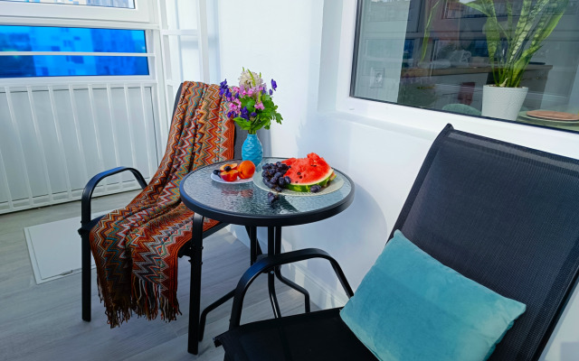 Апартаменты Рыба-Кит в современном комплексе на Яблоневой