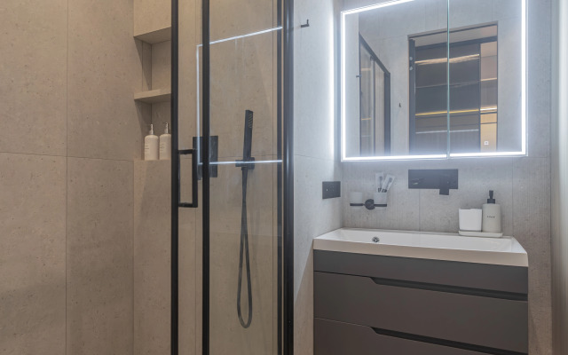 Апартаменты Комфортабельная Студия на 22 Этаже