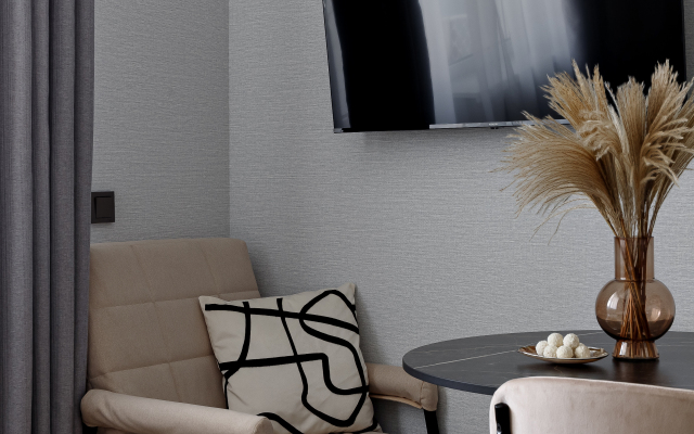 Квартира Студия для 3 человек с панорамными окнами