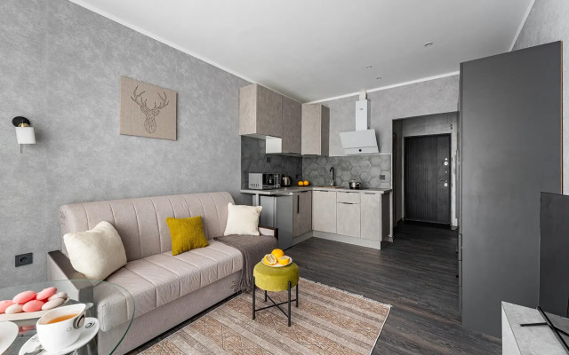 Апартаменты Студия с Панорамным Видом на 25 Этаже