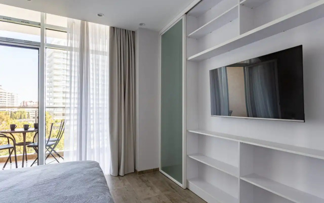 V Tsentre,lyuks Vmestimostyyu 6 Chelovek Apartments