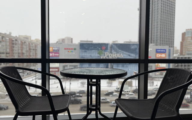 Апартаменты с панорамным балконом