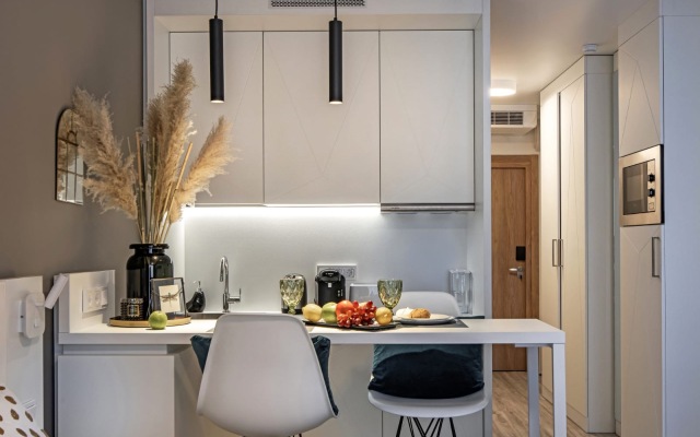 Apartamenty Stilnye Apartamenty U Metro Bukharestskaya Flat