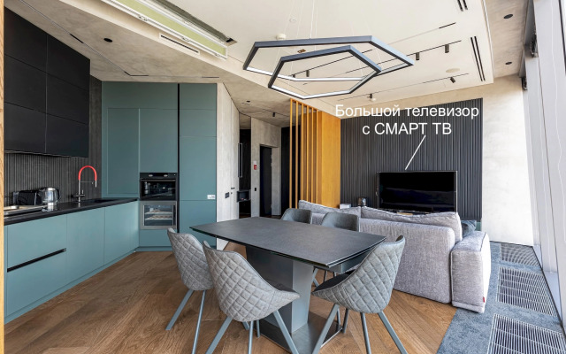 Апартаменты 77 этаж Москва Сити 2х комнатные