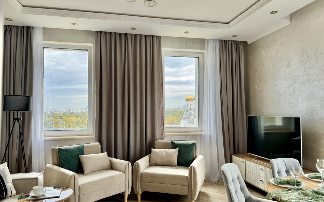 Апартаменты новые с видом на ВДНХ