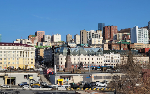 Квартира Home Time Apart для 6 гостей с шикарным видом в центре Владивостока