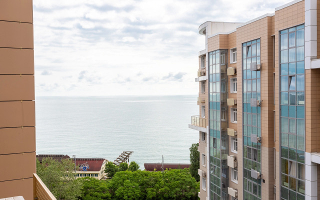 Квартира с балконом и видом на море Посейдон 590