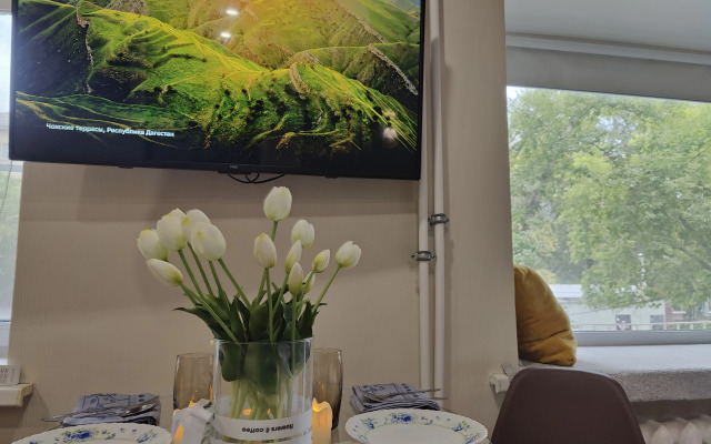 Апартаменты отличная студия напротив Сибади в центре Нефтяников