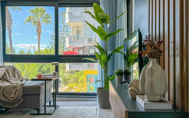 Апартаменты 1+1 Qoople Litus 6 в 20 метрах от моря