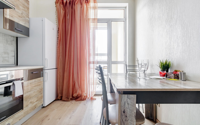 Апартаменты в спокойных тонах ЖК Большой Lounge балкон удобный матрас