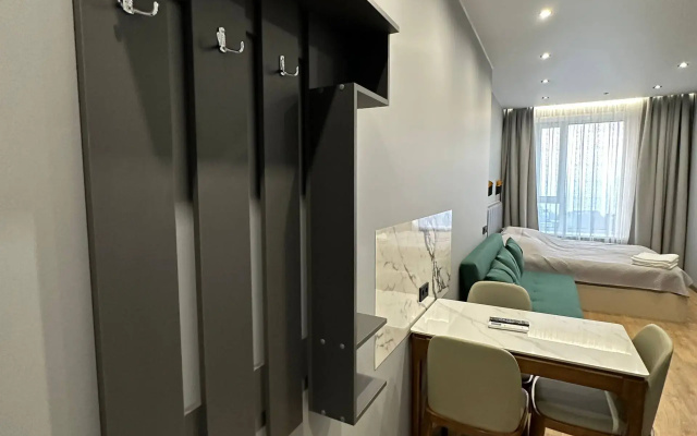 Kvartira studia s vidom na more, 25 m², 2 krovati