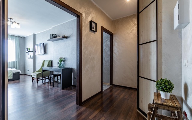 Однокомнатные апартаменты Stepanenkov с видом на город на Белинского 177а/3