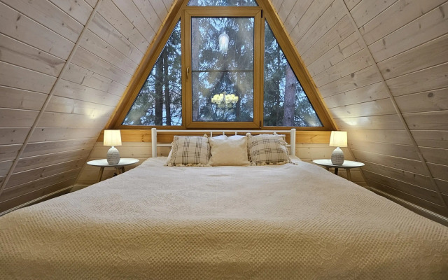 Частный дом светлый А-фрейм