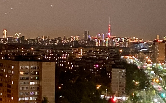Akvareli Dizaynerskie s vidom na Ostankino Apartments
