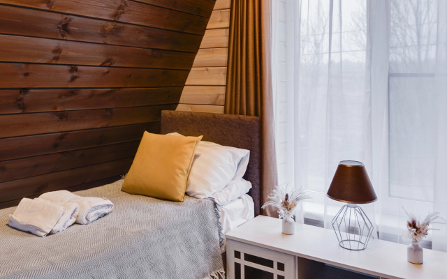 Частный дом С баней и террасой