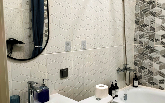 Квартира с красивой террасой на крыше дома в Белгороде