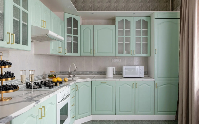 Квартира GM Apartments Новая и тихая Трехкомнатная на Тверской