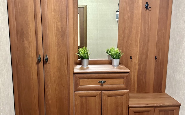 Квартира-студия с красивым видом на город