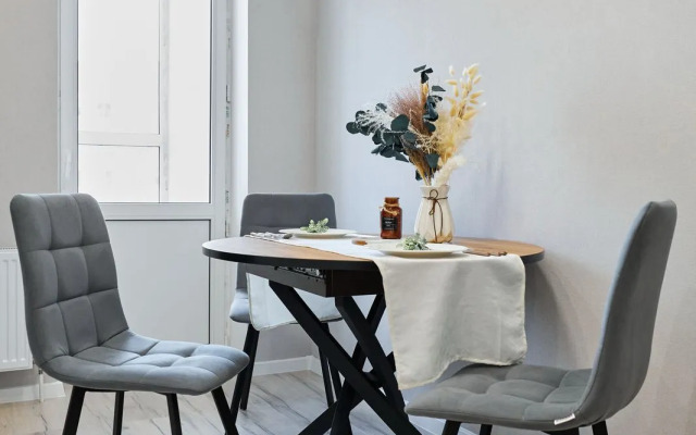 Квартира в ЖК Новый Горизонт для 6 гостей с балконом