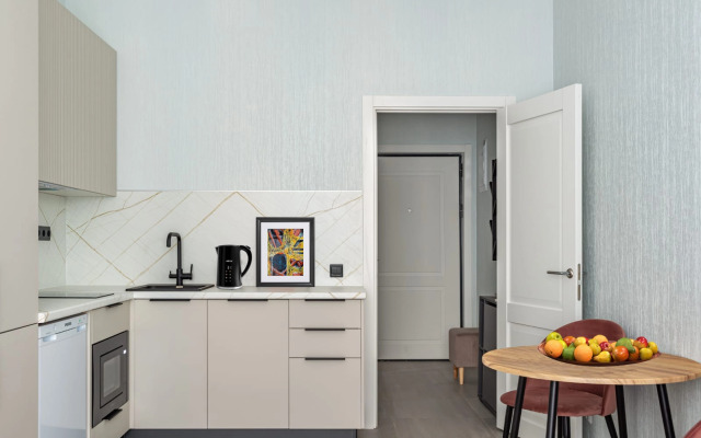 Квартира Современная студия на 18м этаже в центре