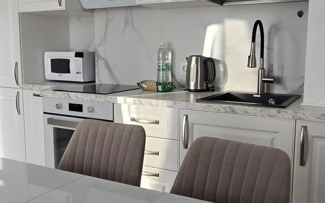 Апартаменты Видовые с парковкой около набережной и аквапарка Ривьера