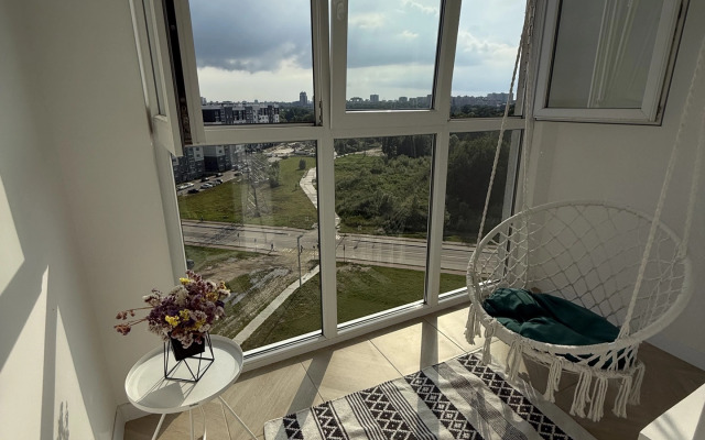 Квартира Уют в панорамном остеклении, с шикарным видом