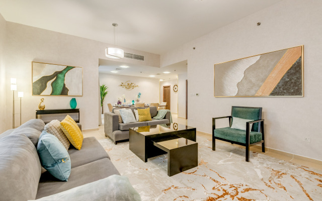 Апартаменты Globalstay Modern Apartments steps to JBR Beach