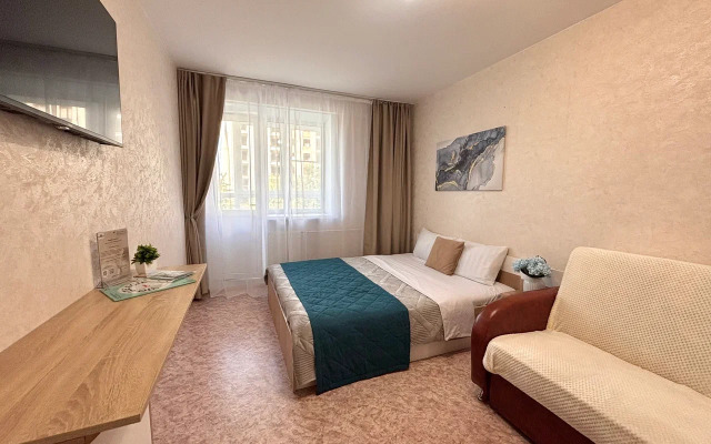 Апартаменты BestHome Двухкомнатная квартира Golden Sunshine на Волге