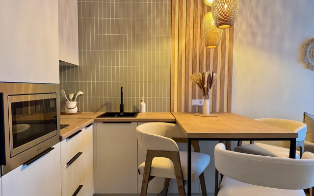 Hygge Karelia s saunoy, massazhnym kreslom i proektorom Apartments